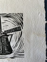 Impressions d'art sur papier fait main (A4)