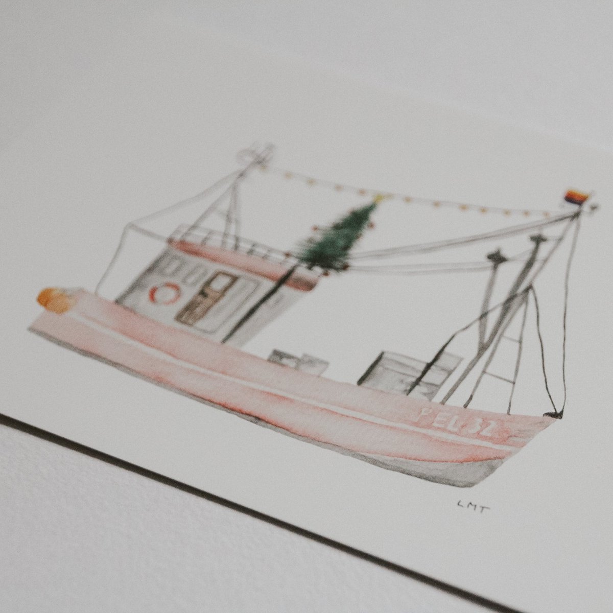 Postcard Christmas cutter