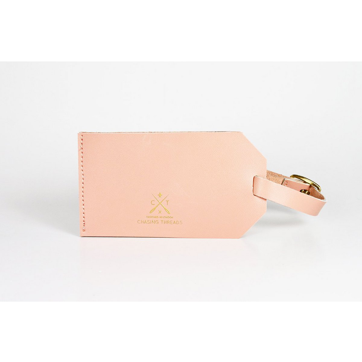 Étiquette de bagage Stitch - Rose