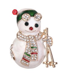 Brooch - Snowman