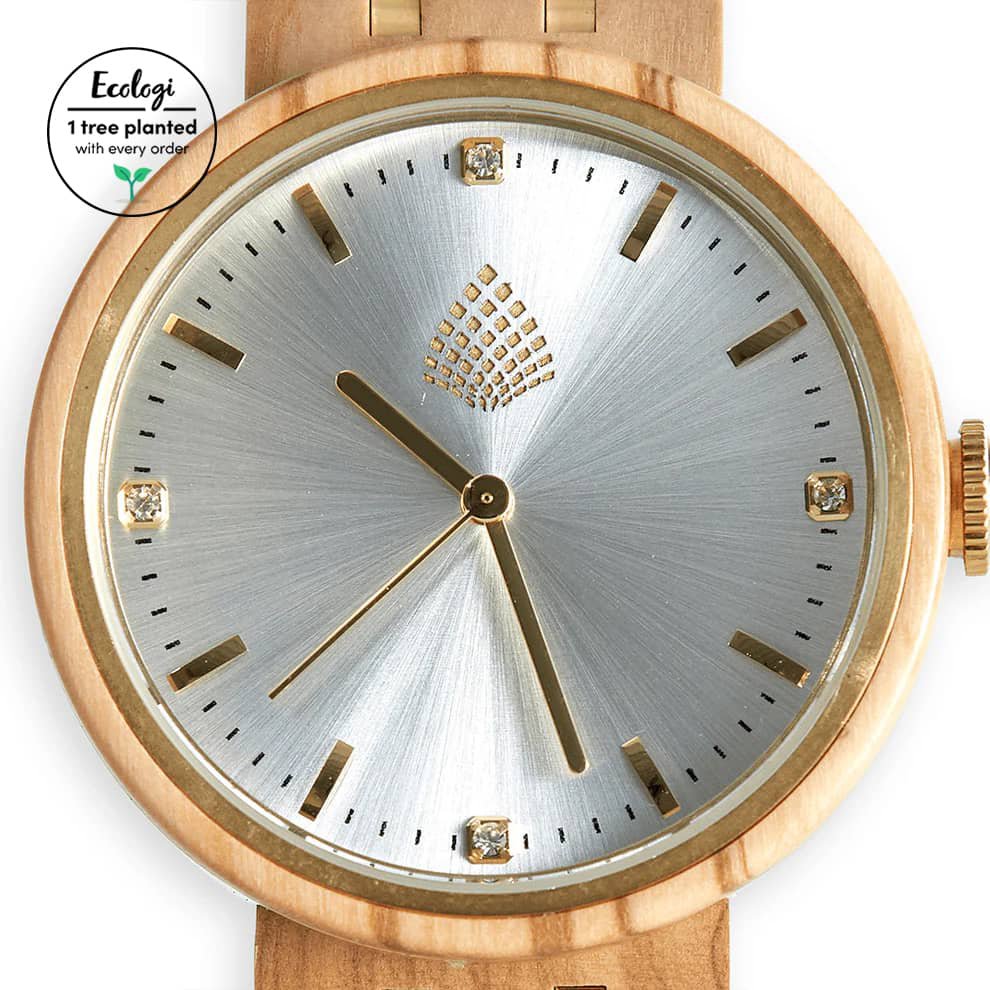 The Teak - Handmade Vegan Wood Watch