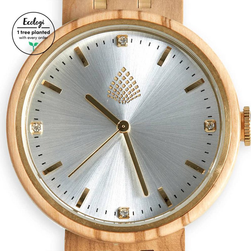 The Teak - Handmade Vegan Wood Watch