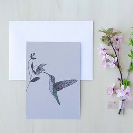 Postkarte Kolibri