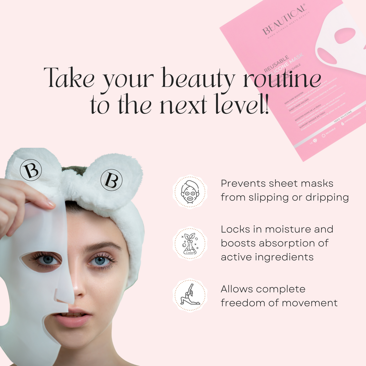 Reusable Silicone Mask