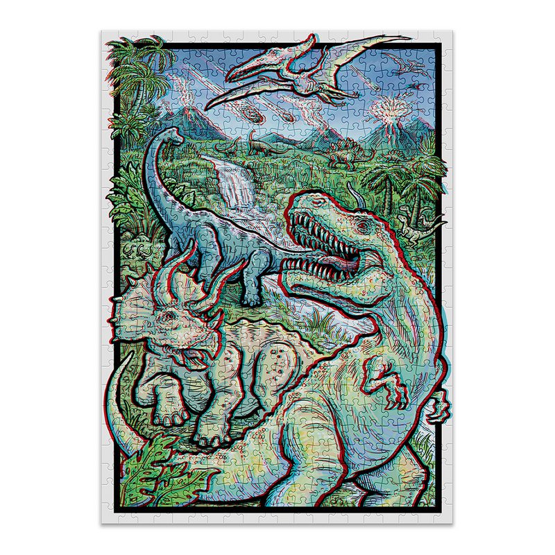 Dinosaurier 3D Puzzle (500 Teile)