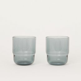Piccadilly Tumbler Fumée (Ensemble de 2)