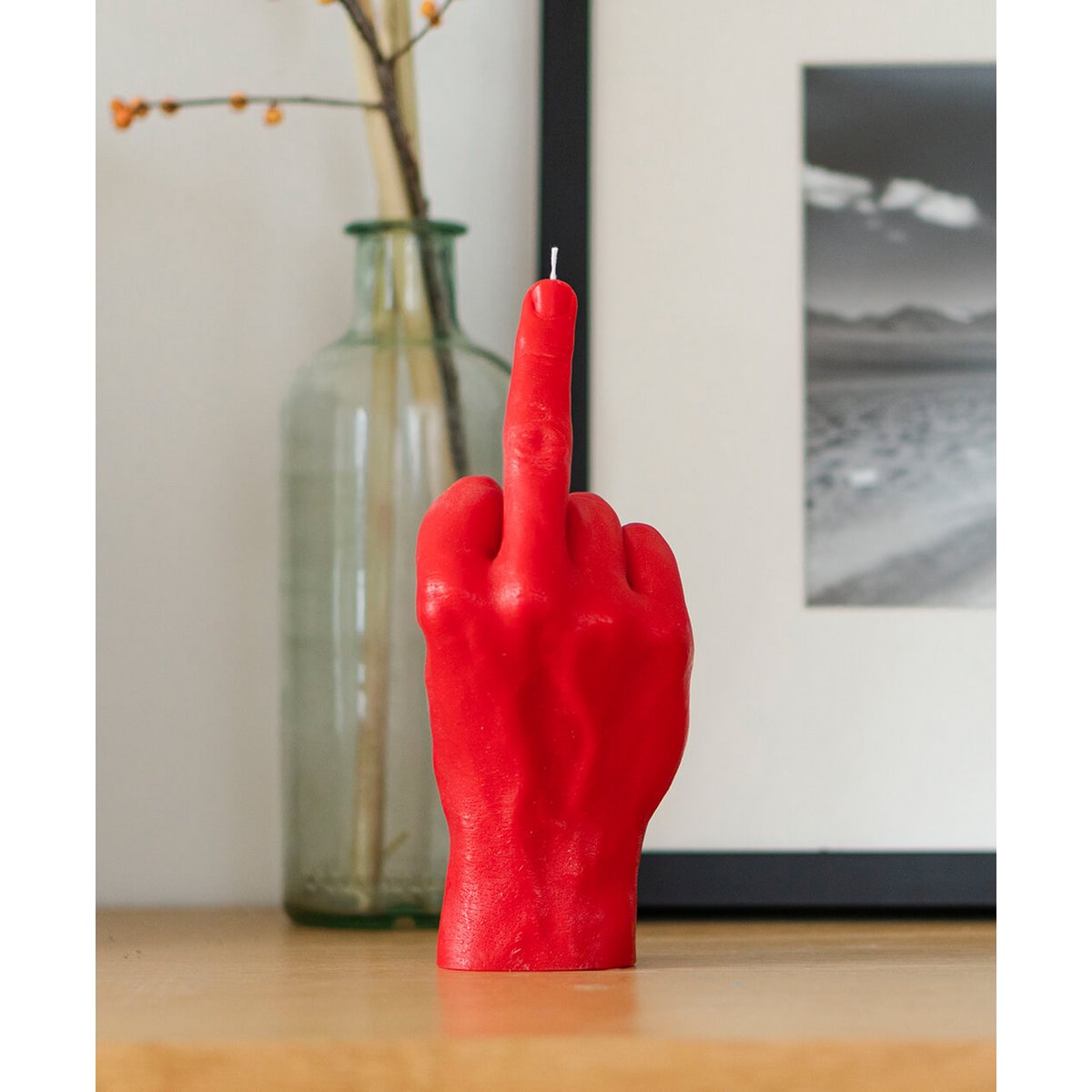 F * ck you Candle Red