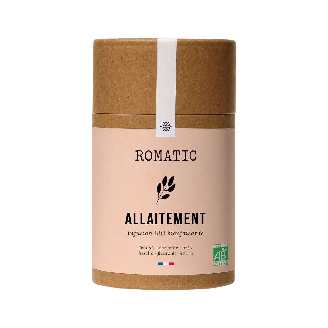 Biologische BORSTVOEDING-infusie 30g - venkel - verbena - brandnetel - basilicum - kaasjeskruidbloemen