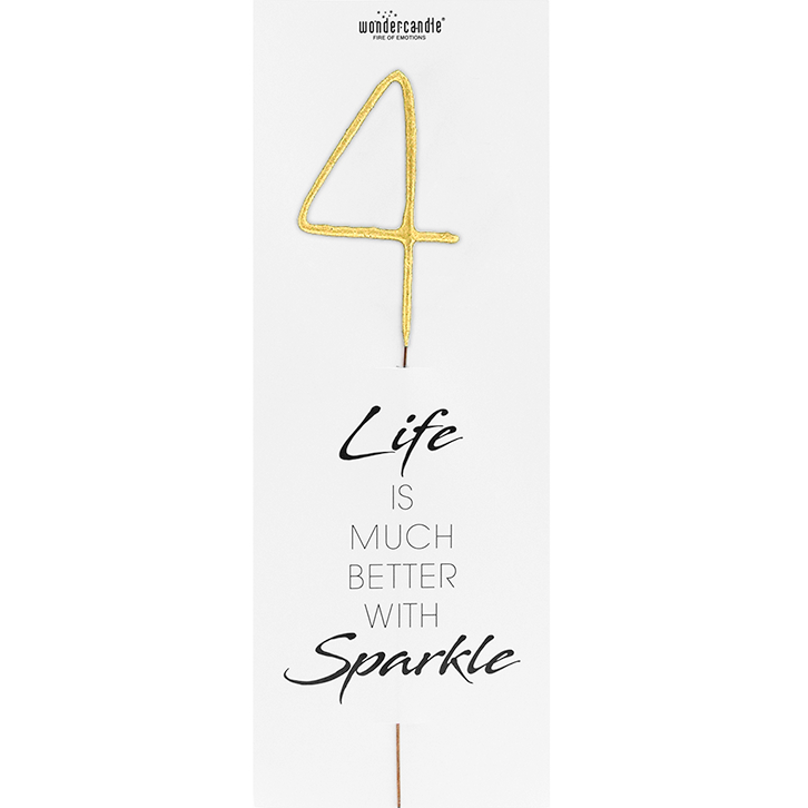 GIANT Sortiment 144 Wondercandle® Giant Life is much better with sparkle 498