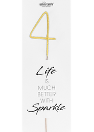 GIANT Sortiment 144 Wondercandle® Giant Life is much better with sparkle 498