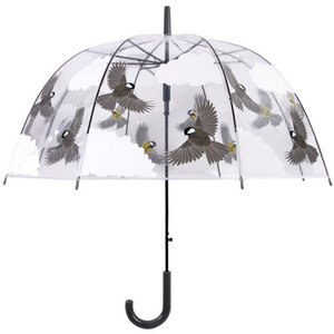 Esschert Design Regenschirm 2-seitiger Vogel