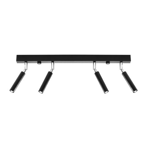 EYETECH 4 black ceiling lamp