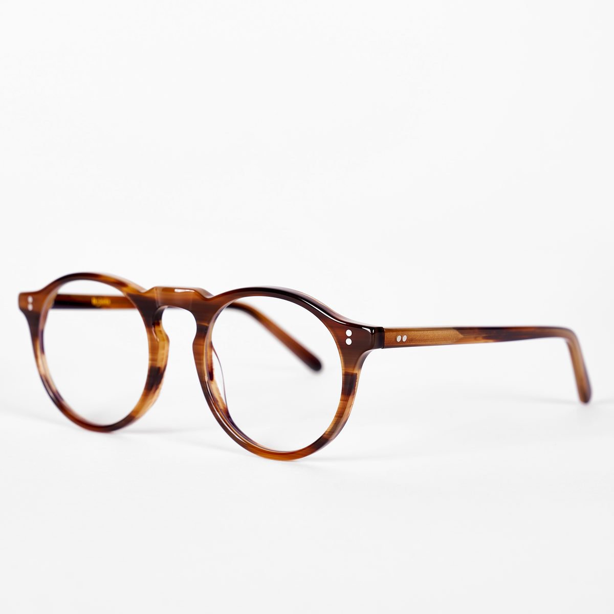 Blue light blocking glasses, model Henry, acetate frame, color shoko