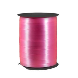 Vibrant pink ribbon, available in 5mm/500m and 10mm/250m sizes.