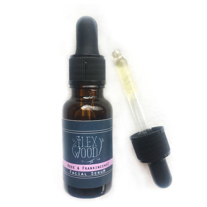 Siero viso alla rosa e all'incenso - 20 ml