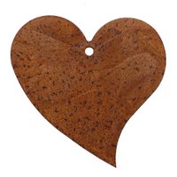 Patina decorative heart | Gift idea | Rust hanging decoration