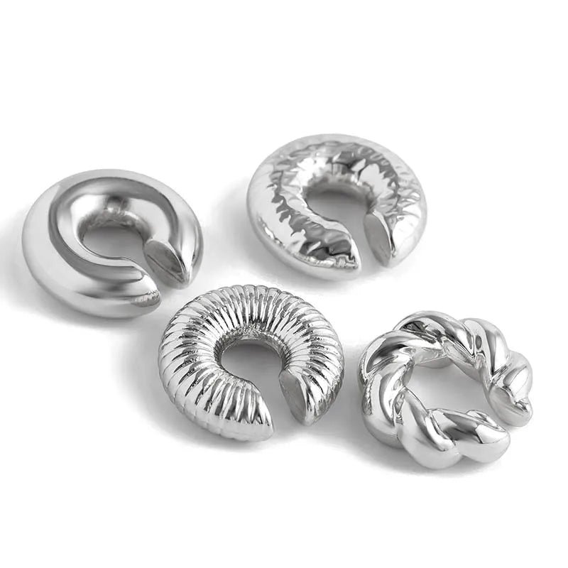 4pcs Silver