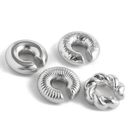 4pcs Silver