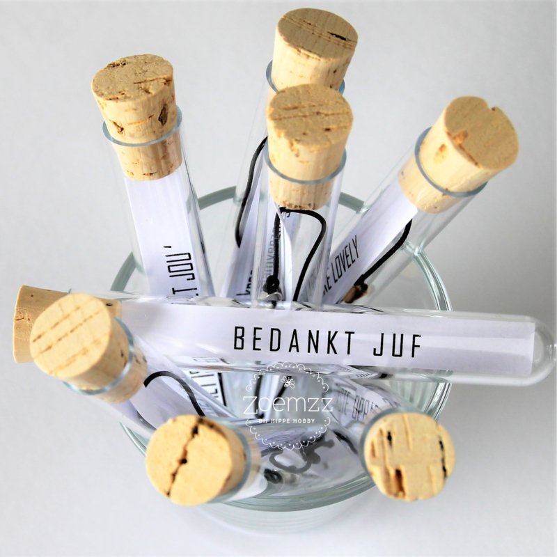 Bedankt juf | Blije buisjes