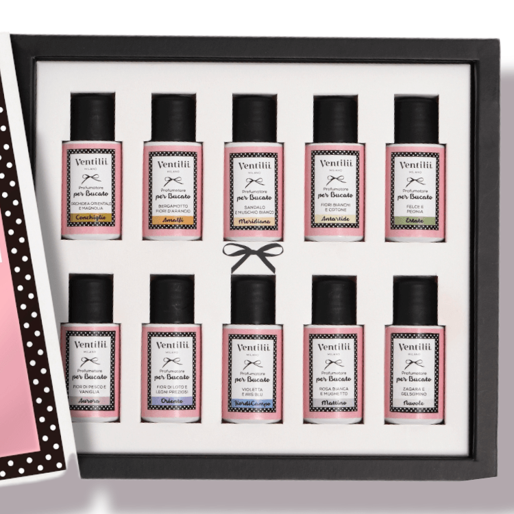 Confezione regalo profumo di cera 10x20ml – Ventilii Milano