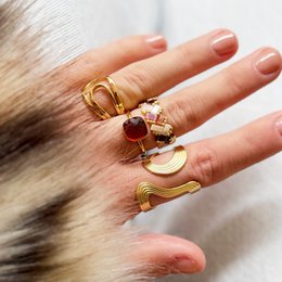 Tilabead Ring - Nude Shades