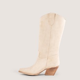 Noa Beige Texan Støvler