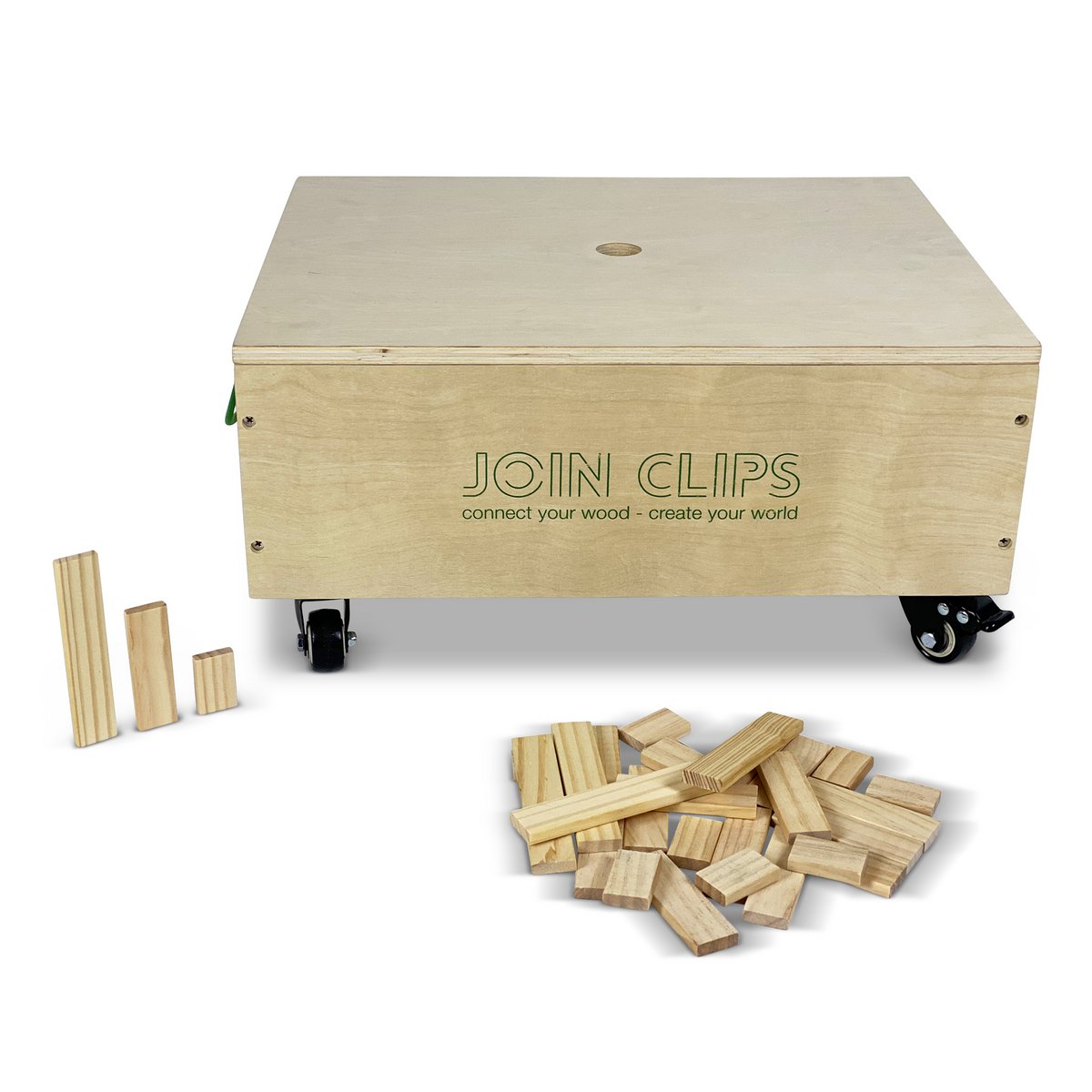 Schließen Sie die Clips -Erweiterungsset von Basic Set 500 Building Boards Pro an
