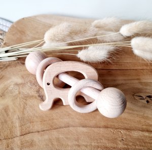 Beechhouten rattle elephant