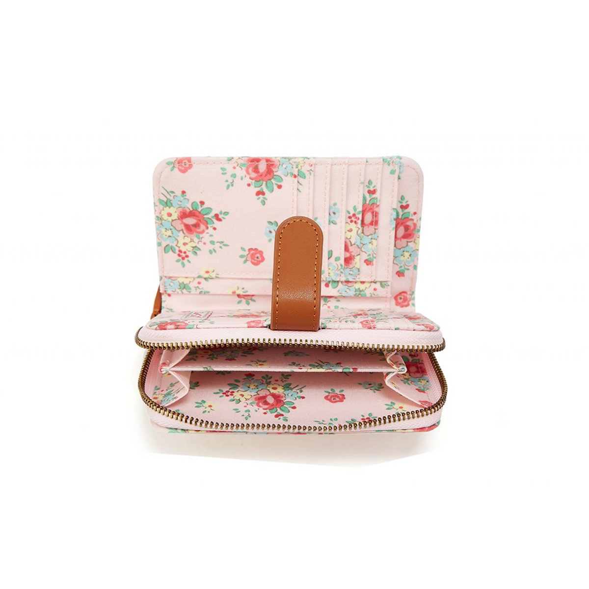 Pvc foldet lynlås pung Abby 15x10 cm Isabelle Rose