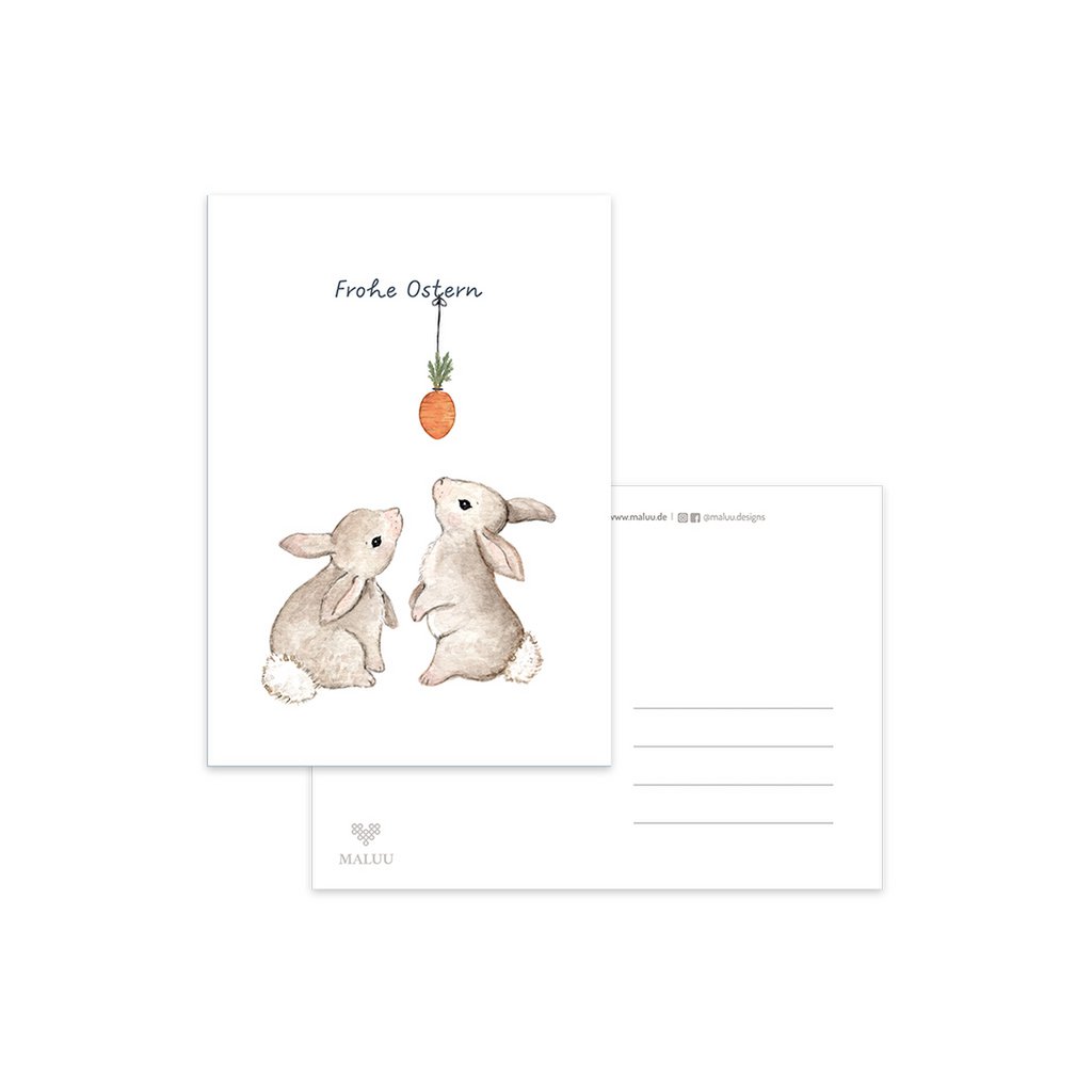 Postcard Easter Bunny