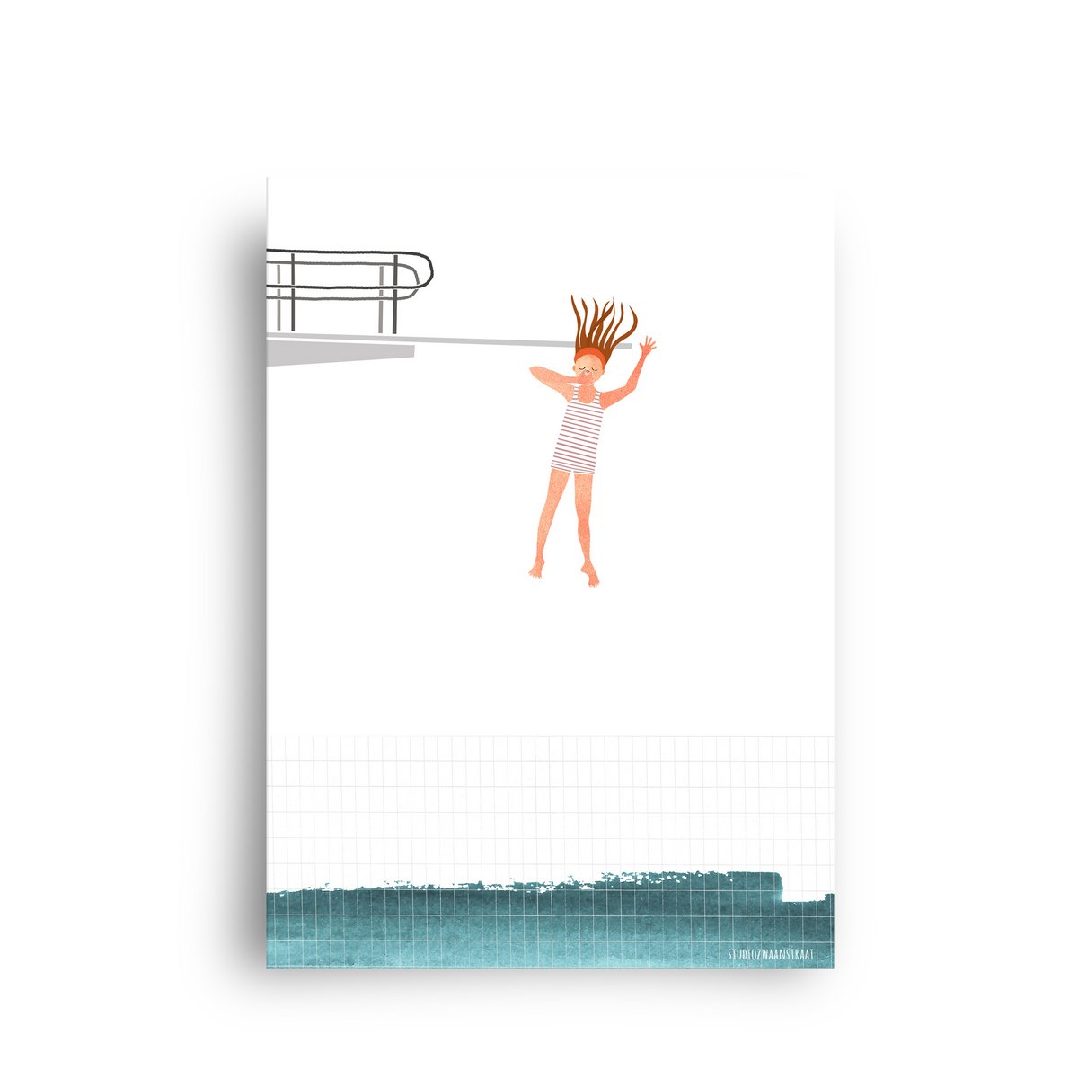 Postkarte "ein Sprung des Glaubens"