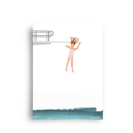 postkort 'et spring i tro'