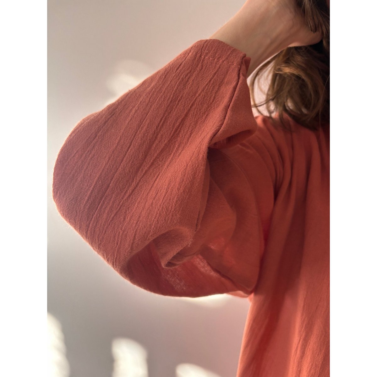 KIMONO - TERRACOTTA-messer