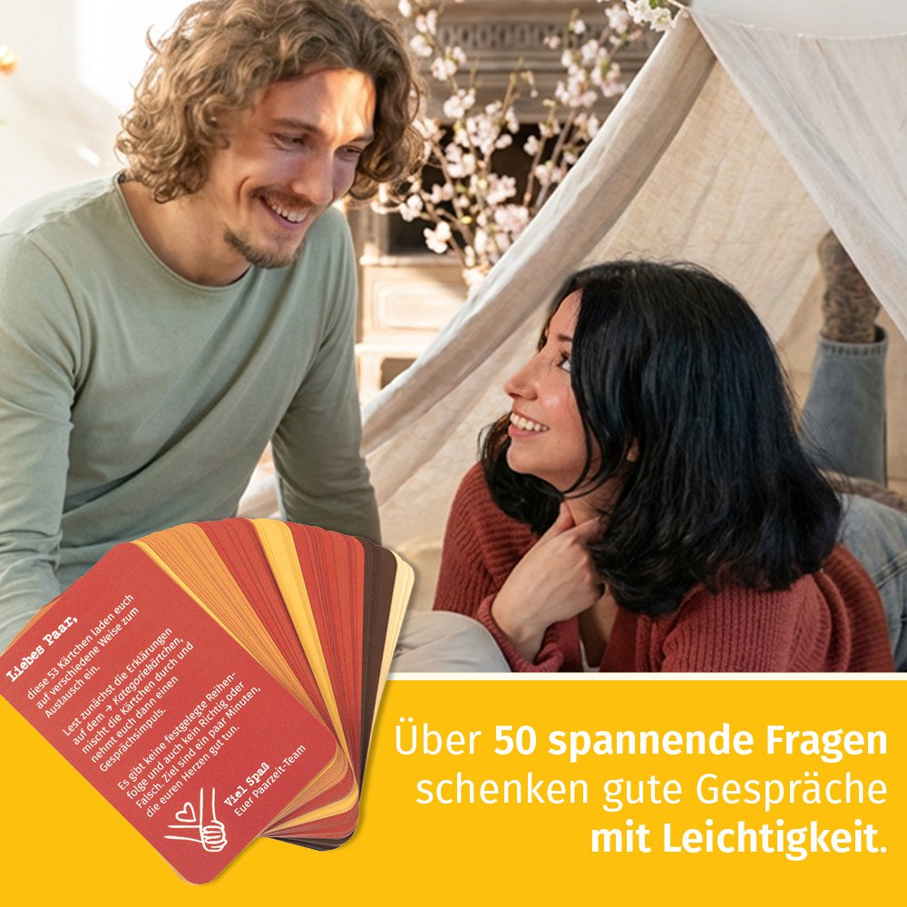 Couple Minutes For the Heart – jeu de cartes de conversation pour les couples