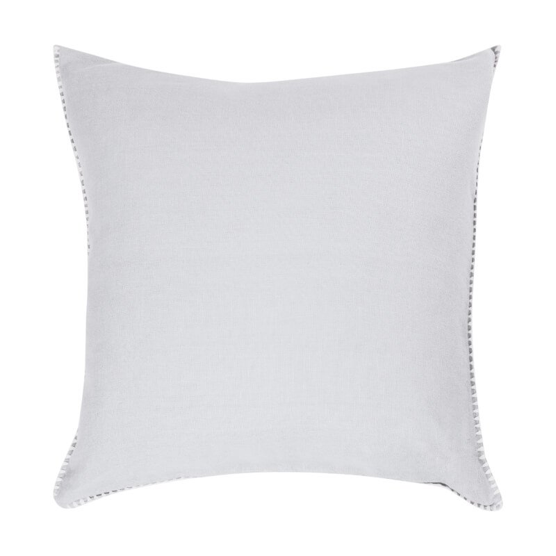 Cushion cover with stitch - Nature - 50cm x 50cm - linen