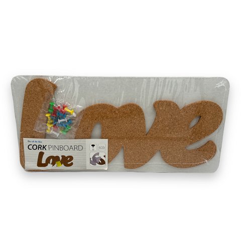 Kinky Vergnügen - B108 - Cork Pin Board Love - 29x13cm