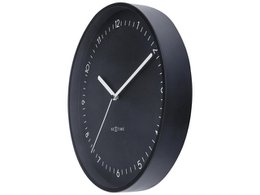 Zegar ścienny NeXtime Berlin 30 cm czarny