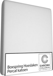 Cascina Colorini Tc220 Box Spring Fitted Cover Silver