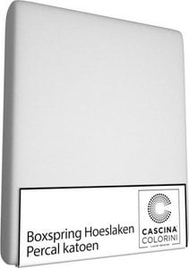 Cascina Colorini Tc220 Box Spring Fitted Cover Silver