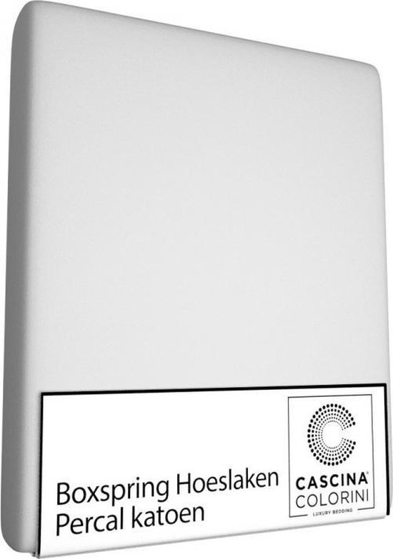 Cascina Colorini Tc220 Box Spring Fitted Cover Silver