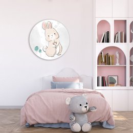 Wall Circle Børn | Kanin 3