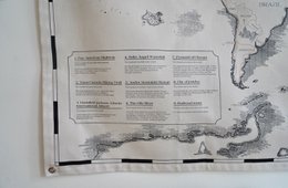 Cotton world map for children "Civilisational achievements"