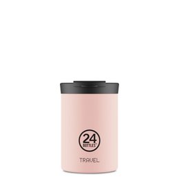 24 flasker rejser tumbler støvet lyserød 350 ml