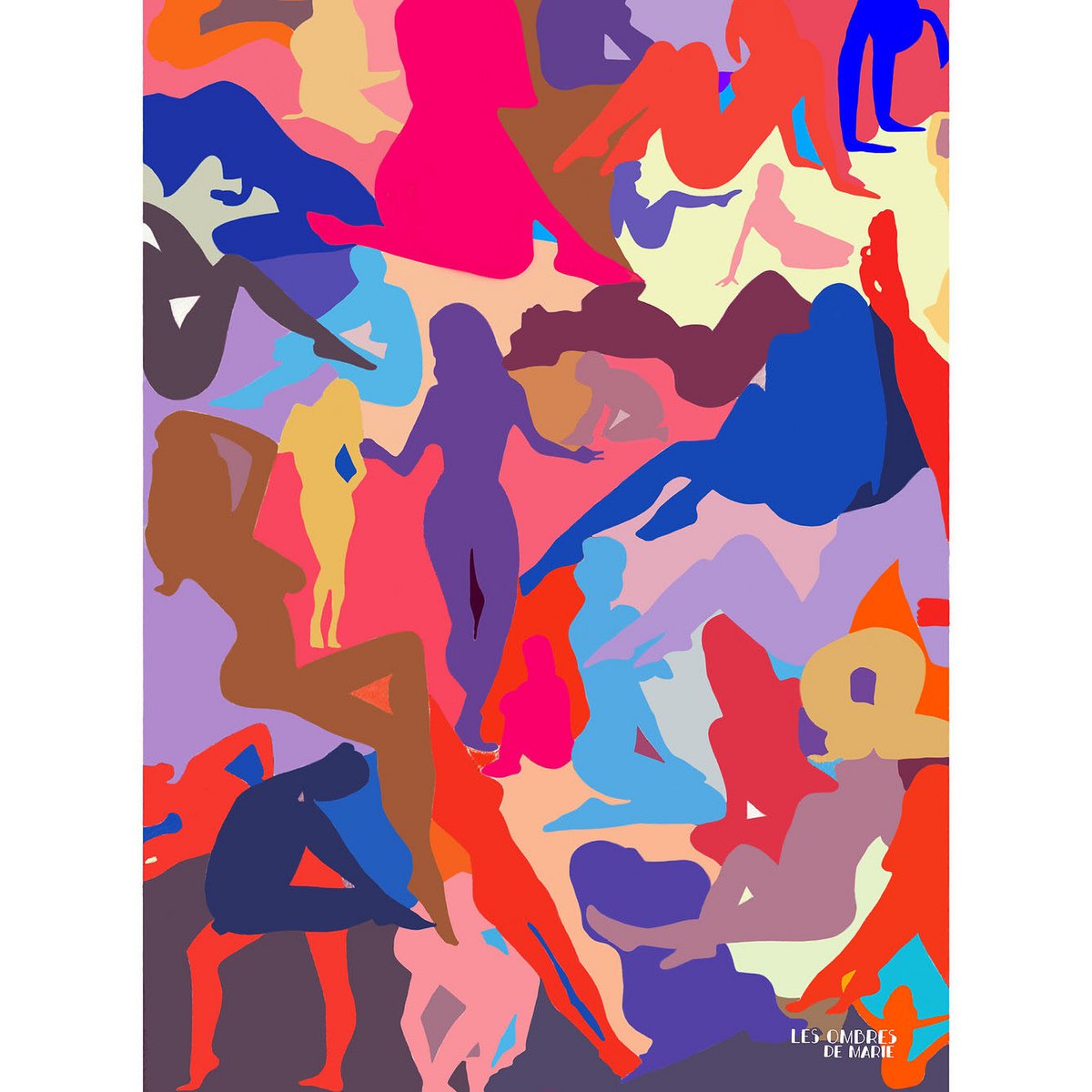 Camougirl Rose - Poster di disegno dell'artista