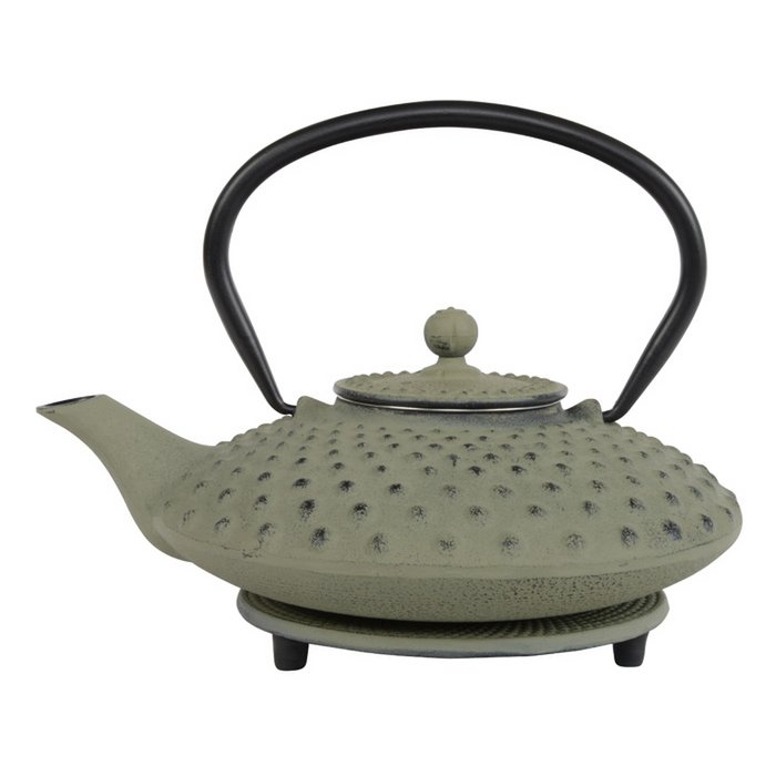 Teaclassix Kambin teapot 0,80 ltr, grijsgroen