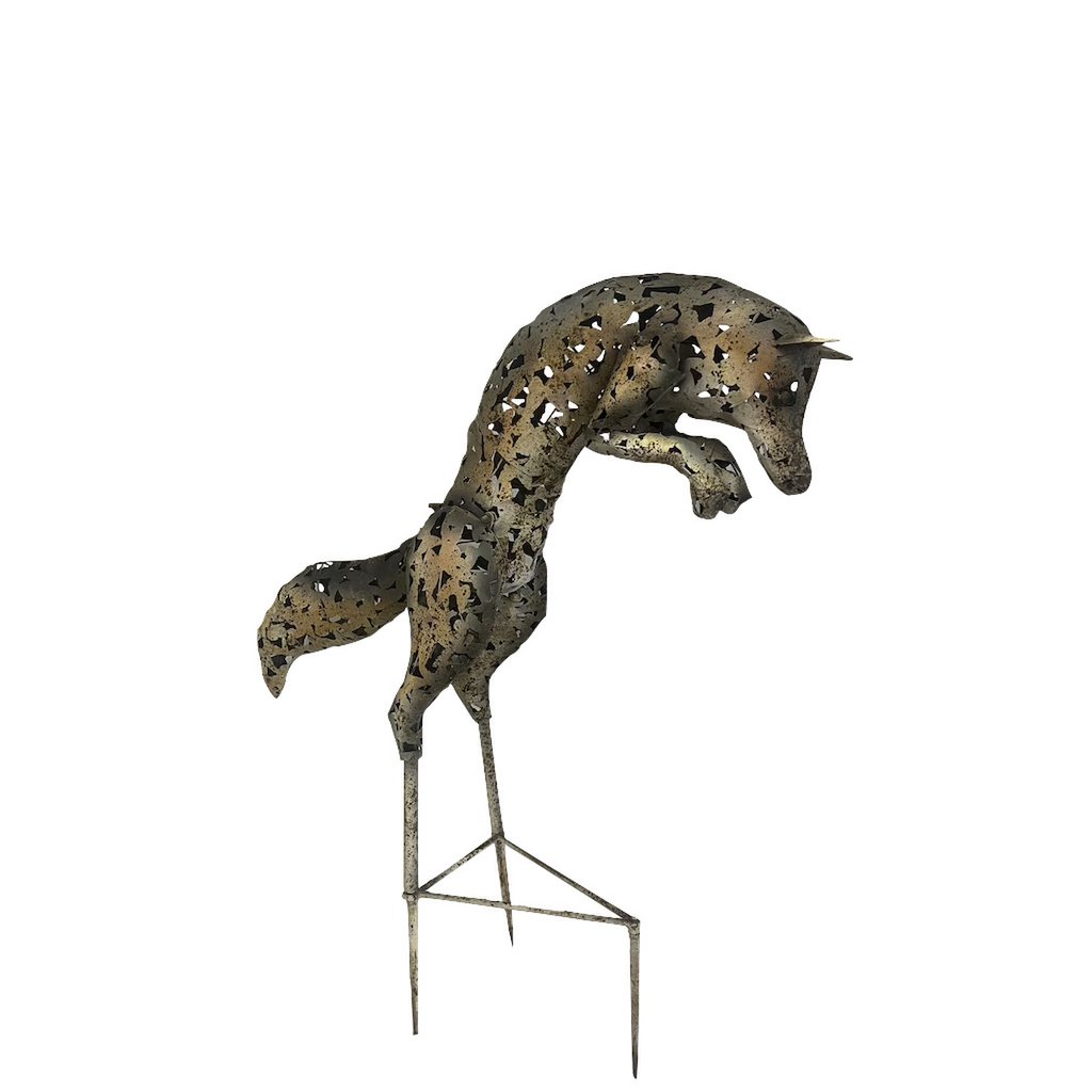 Lis skaczący z żelaza, 68x24x112cm, 4,9kg