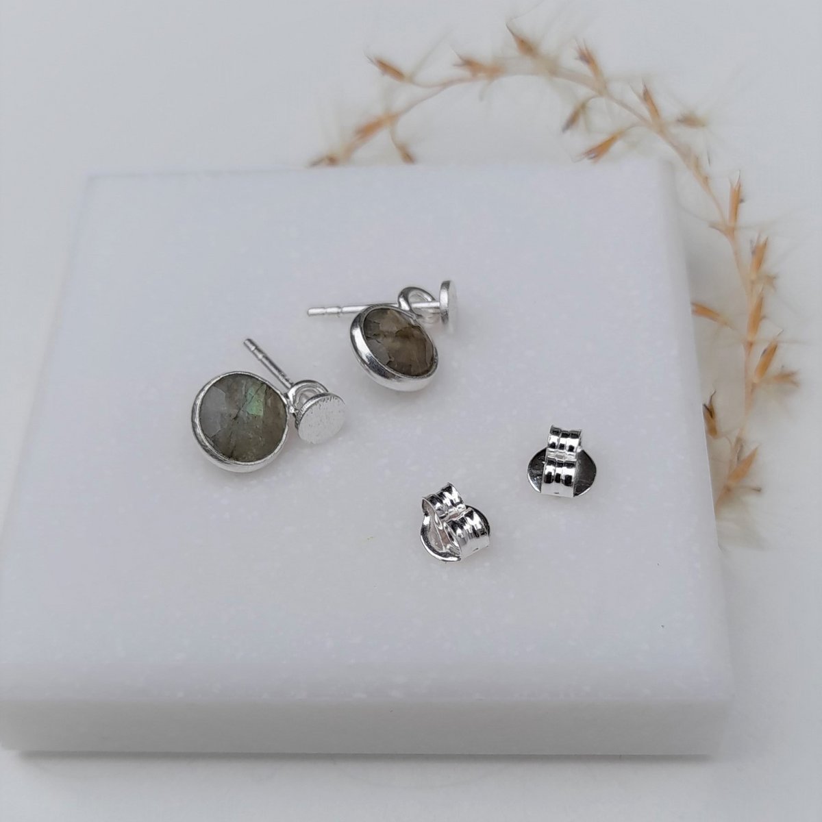 Ohrstecker Mix and Match LABRADORIT 03