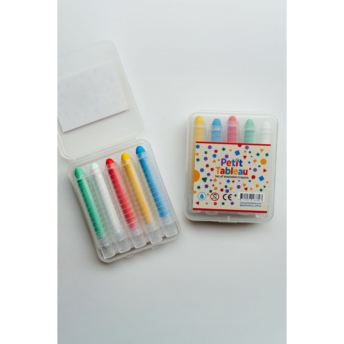 Crayones lavables para niños, Spin-on (5 uds.)