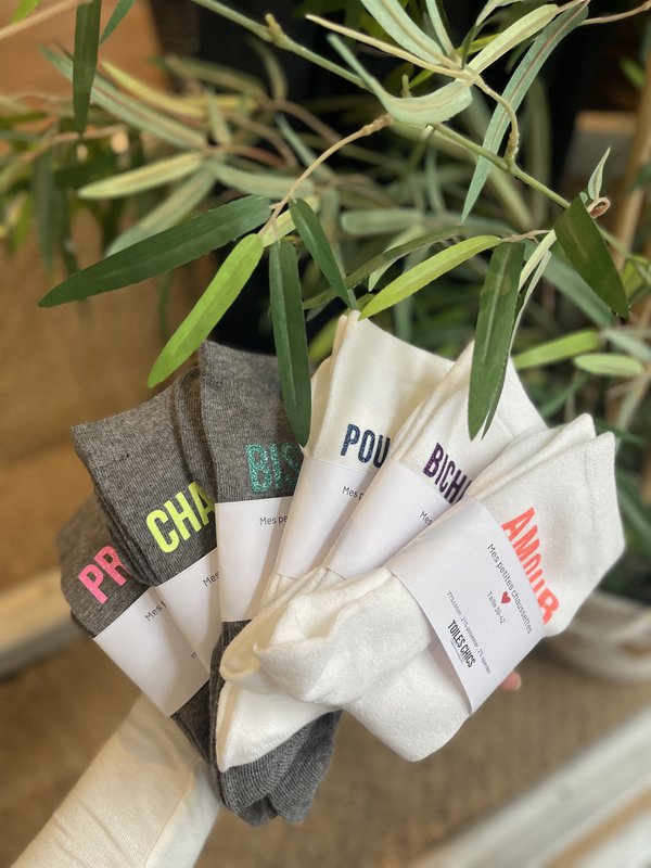 Lot of "word" socks
