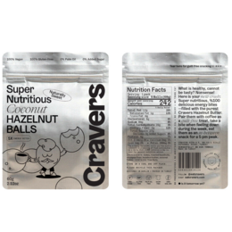 Boules aux noisettes CRAVERS, paquet de 12, 60 g